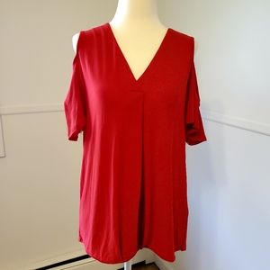 INC International Concepts cold shoulder top